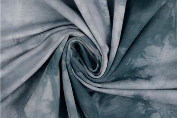 French Terry Batik, dunkelblau, 0,5 m